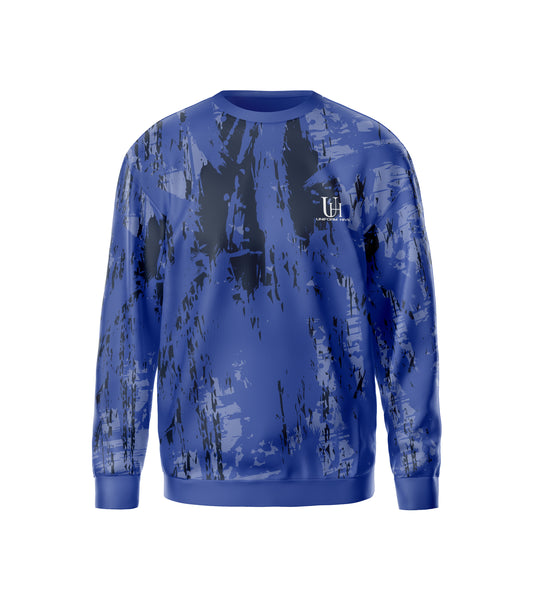 Men’s Sweatshirt – Athletic Fit Fleece Pullover, Warm Breathable Crewneck for Gym, Training & Everyday Street Style | Uniform Hive™