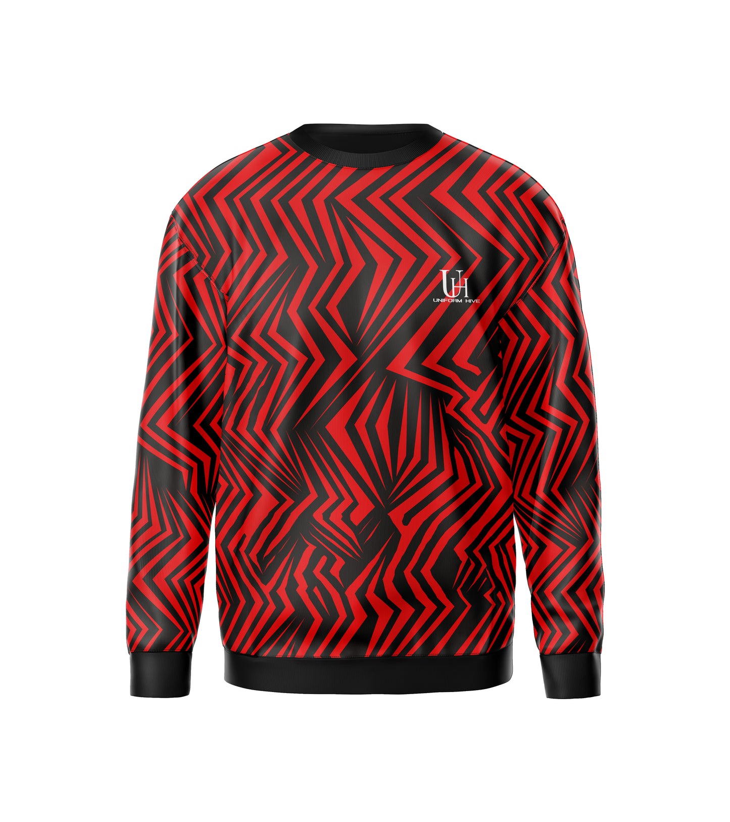 Men’s Sweatshirt – Soft Fleece Crewneck Pullover, Athletic Fit, Warm Casual Layer for Gym, Training & Everyday Wear | Uniform Hive™