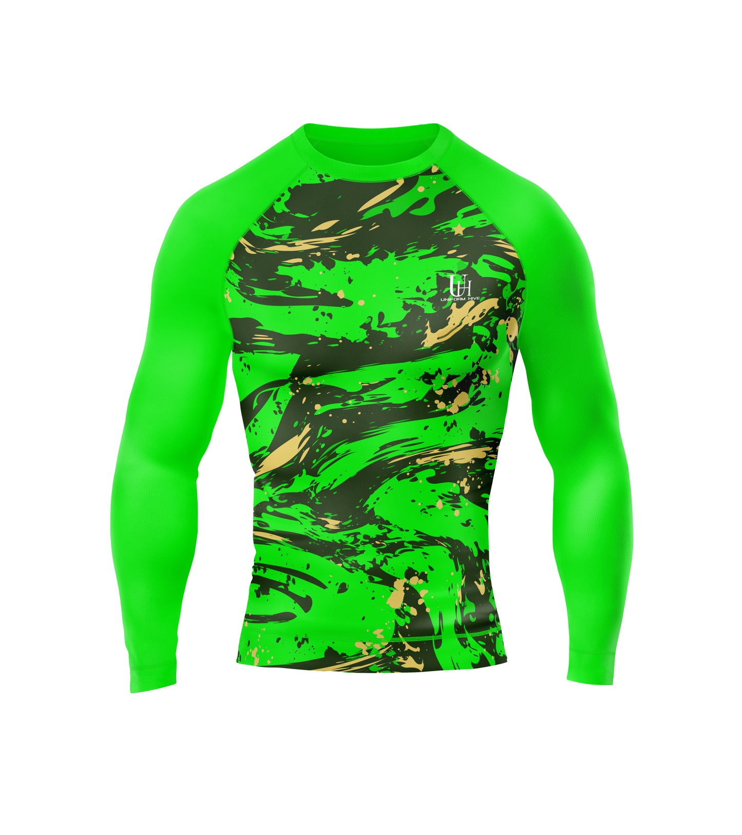 Men’s Compression T-Shirt – Pro Performance Fit, Breathable Quick-Dry Fabric, Muscle Recovery & Gym Training Base Layer | Uniform Hive™