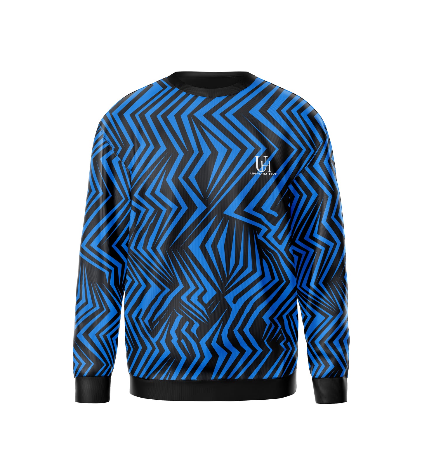 Men’s Sweatshirt – Soft Fleece Crewneck Pullover, Athletic Fit, Warm Casual Layer for Gym, Training & Everyday Wear | Uniform Hive™