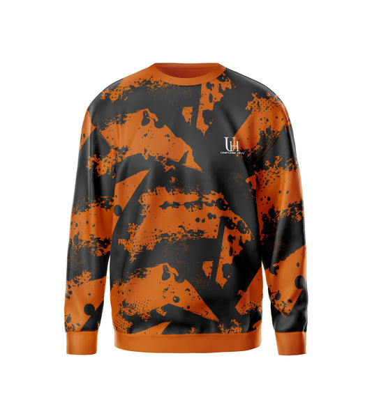 Men’s Sweatshirt – Midweight Fleece Pullover, Athletic Fit Crewneck for Gym Training, Streetwear & Everyday Comfort | Uniform Hive™