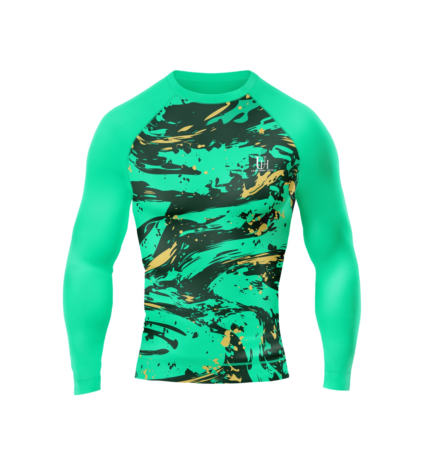 Men’s Compression T-Shirt – Pro Performance Fit, Breathable Quick-Dry Fabric, Muscle Recovery & Gym Training Base Layer | Uniform Hive™