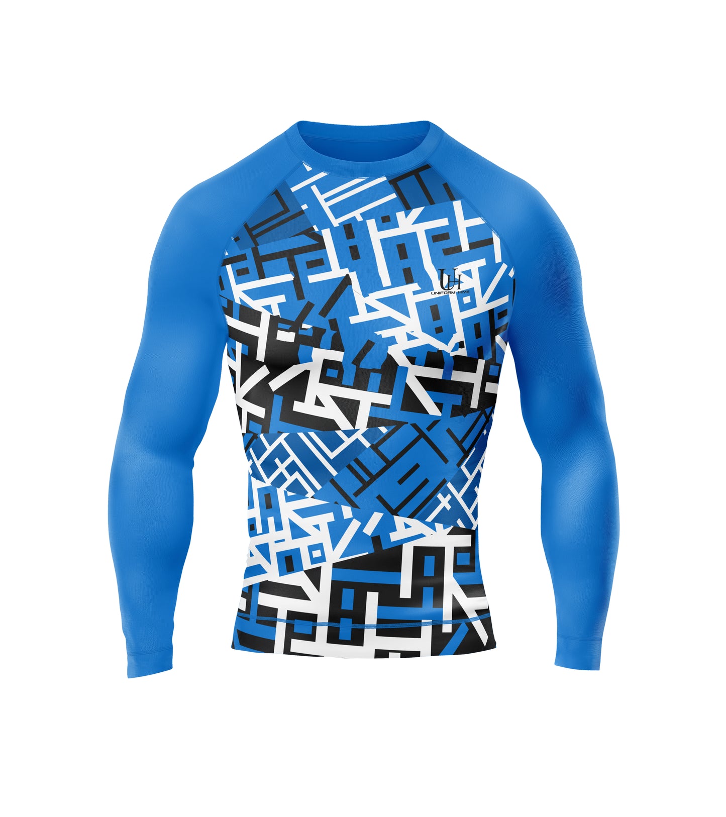 Men’s Compression T-Shirt – Performance Base Layer, Quick-Dry Athletic Fit, Muscle Recovery & Gym Training Top | Uniform Hive™