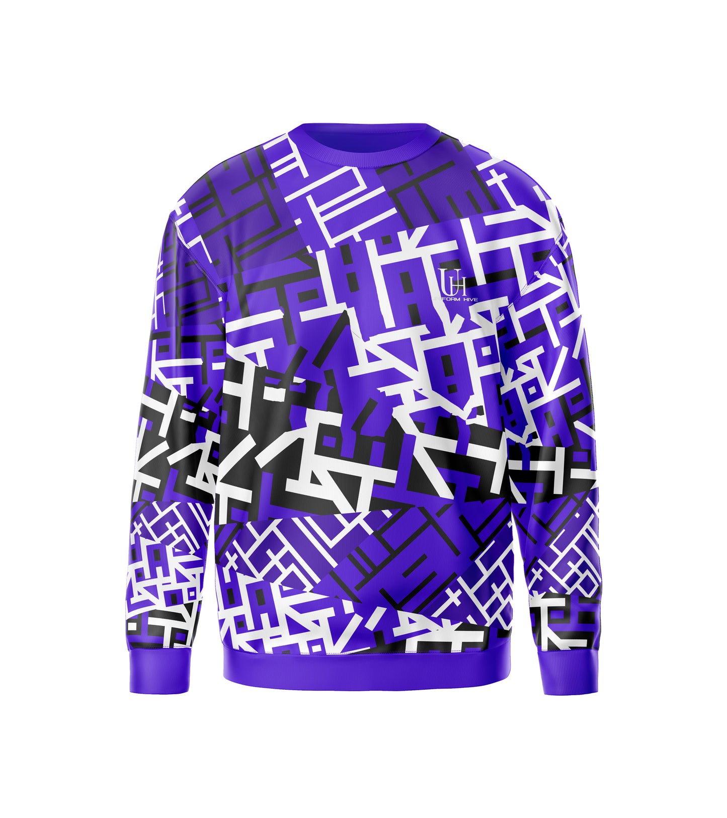 Men’s Sweatshirt – Athletic Fleece Pullover, Soft Brushed Interior, Classic Crewneck for Gym Training & Everyday Comfort | Uniform Hive™