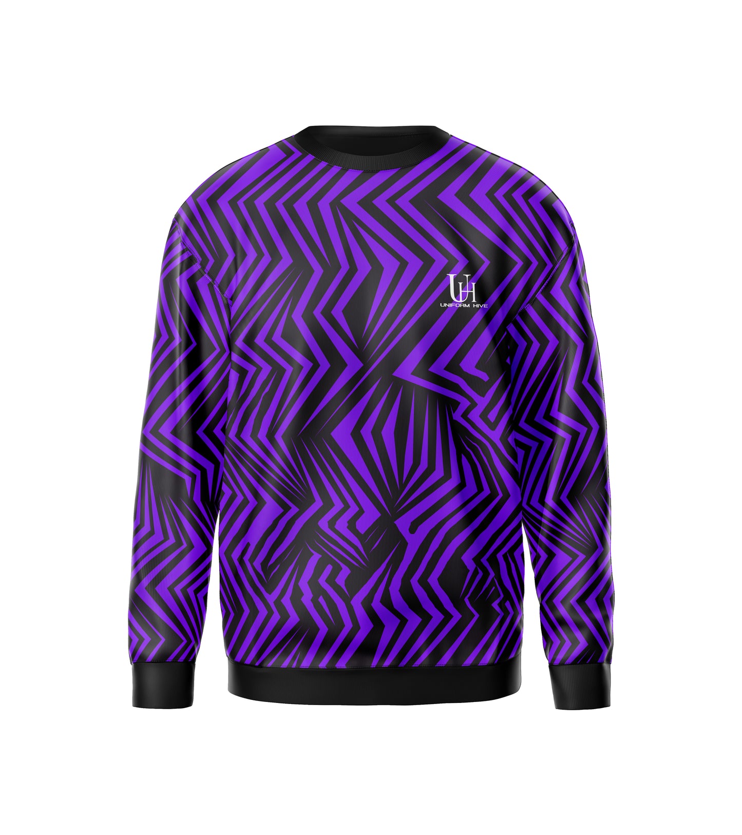 Men’s Sweatshirt – Soft Fleece Crewneck Pullover, Athletic Fit, Warm Casual Layer for Gym, Training & Everyday Wear | Uniform Hive™