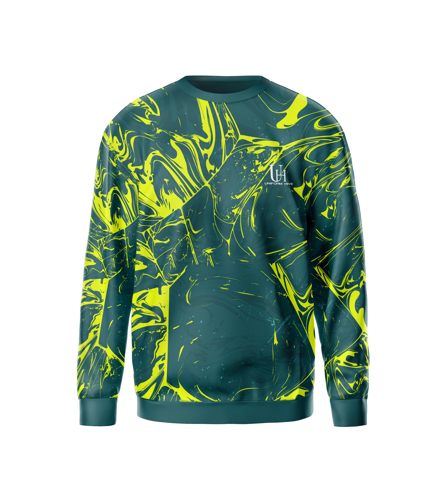 Men’s Sweatshirt – Premium Crewneck Fleece Pullover, Breathable Athletic Fit for Gym, Sports Training & Daily Wear | Uniform Hive™