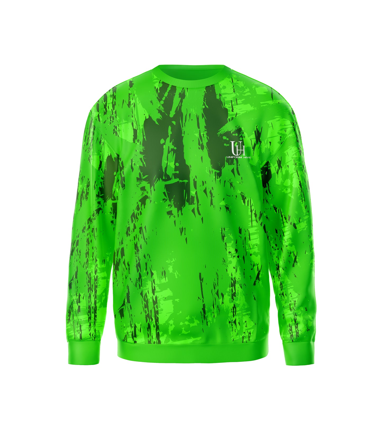 Men’s Sweatshirt – Athletic Fit Fleece Pullover, Warm Breathable Crewneck for Gym, Training & Everyday Street Style | Uniform Hive™