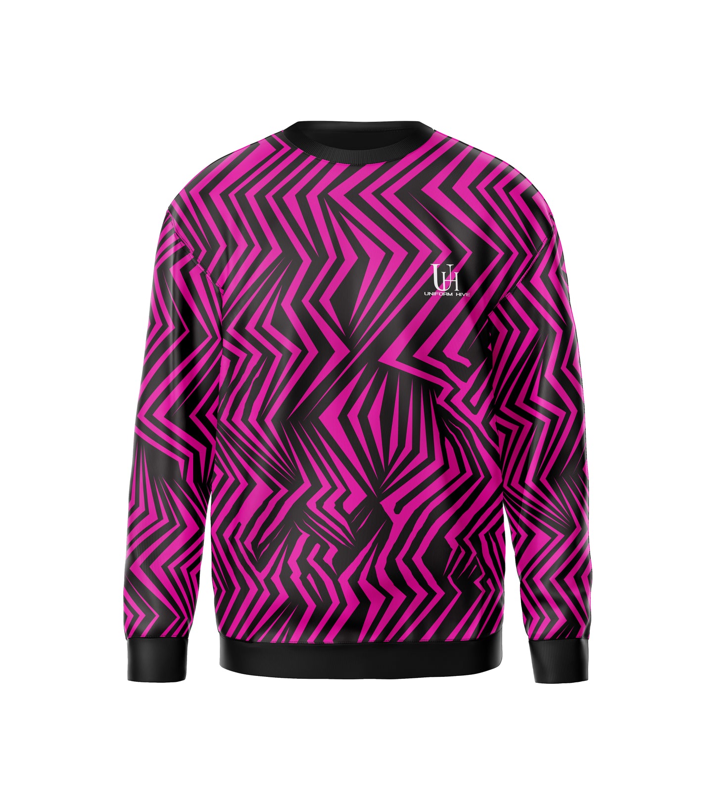 Men’s Sweatshirt – Soft Fleece Crewneck Pullover, Athletic Fit, Warm Casual Layer for Gym, Training & Everyday Wear | Uniform Hive™