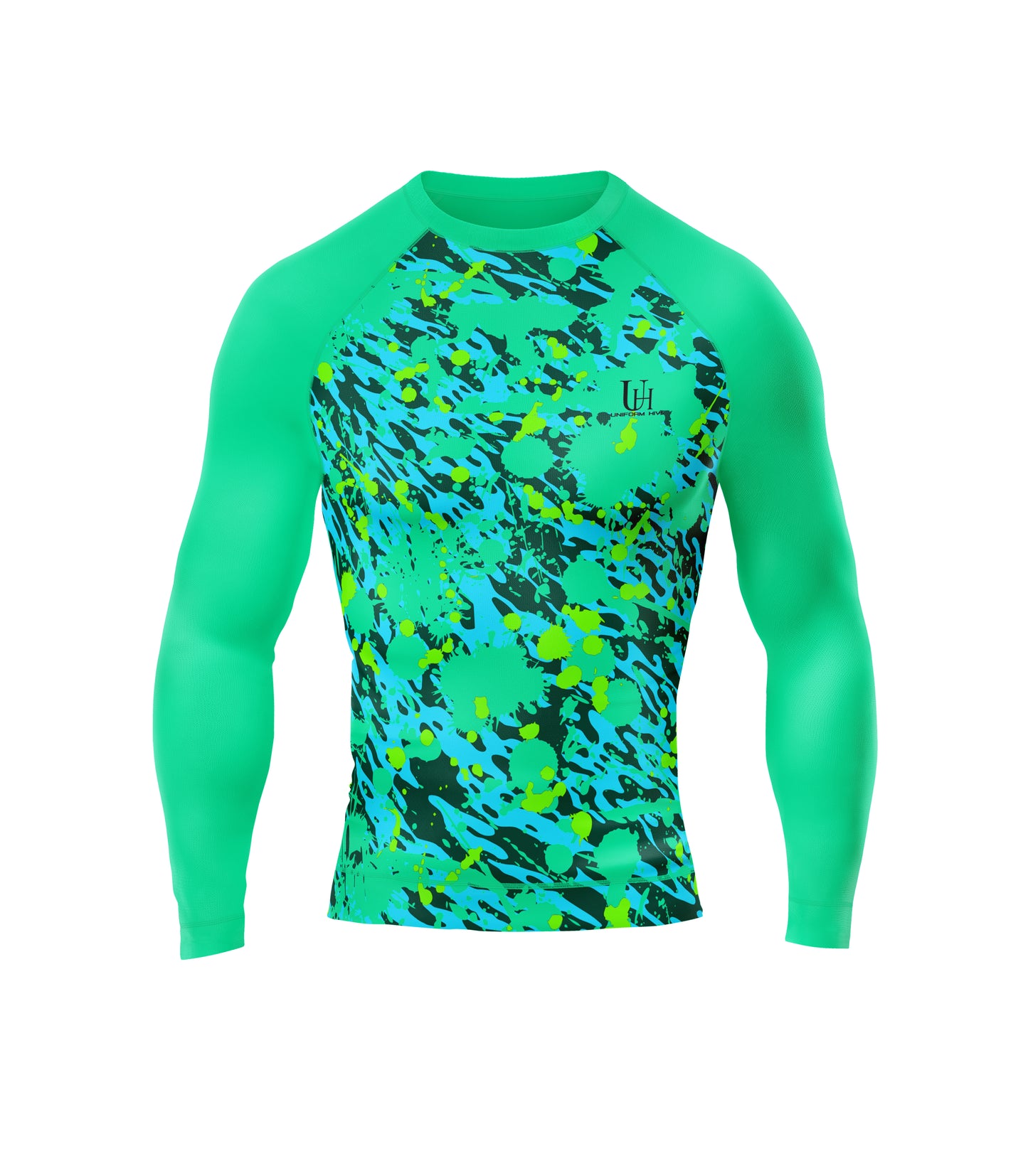 Men’s Compression T-Shirt – High-Stretch Athletic Fit, Moisture-Wicking Base Layer, Muscle Support for Gym & Sports | Uniform Hive™