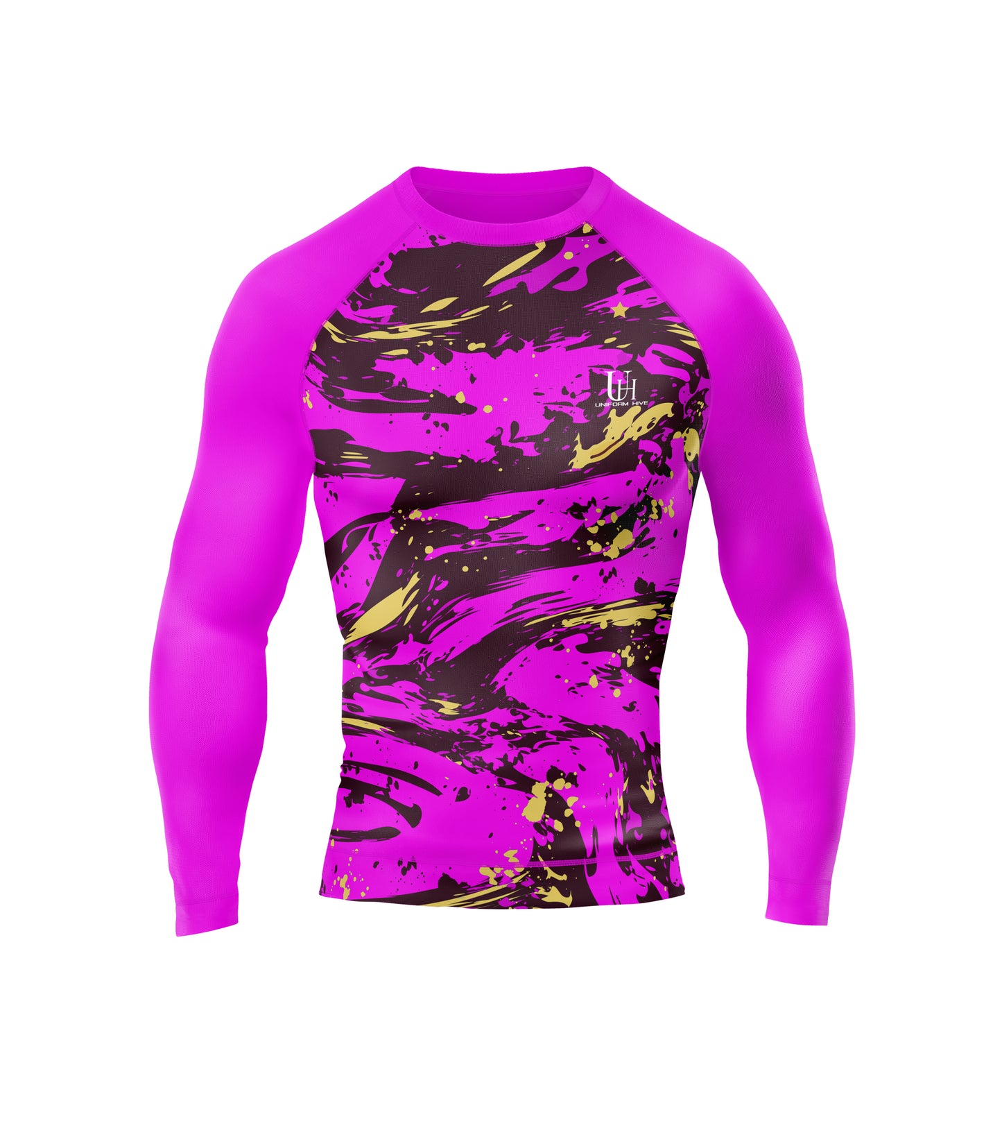 Men’s Compression T-Shirt – Pro Performance Fit, Breathable Quick-Dry Fabric, Muscle Recovery & Gym Training Base Layer | Uniform Hive™