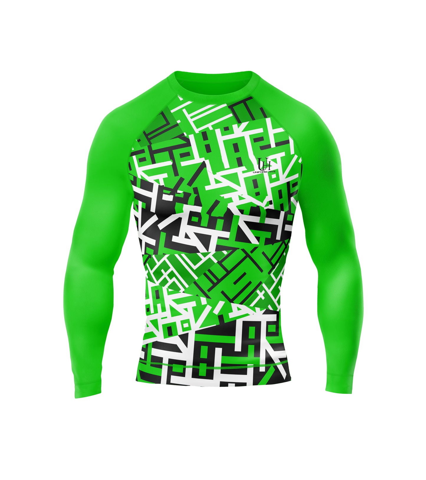 Men’s Compression T-Shirt – Performance Base Layer, Quick-Dry Athletic Fit, Muscle Recovery & Gym Training Top | Uniform Hive™