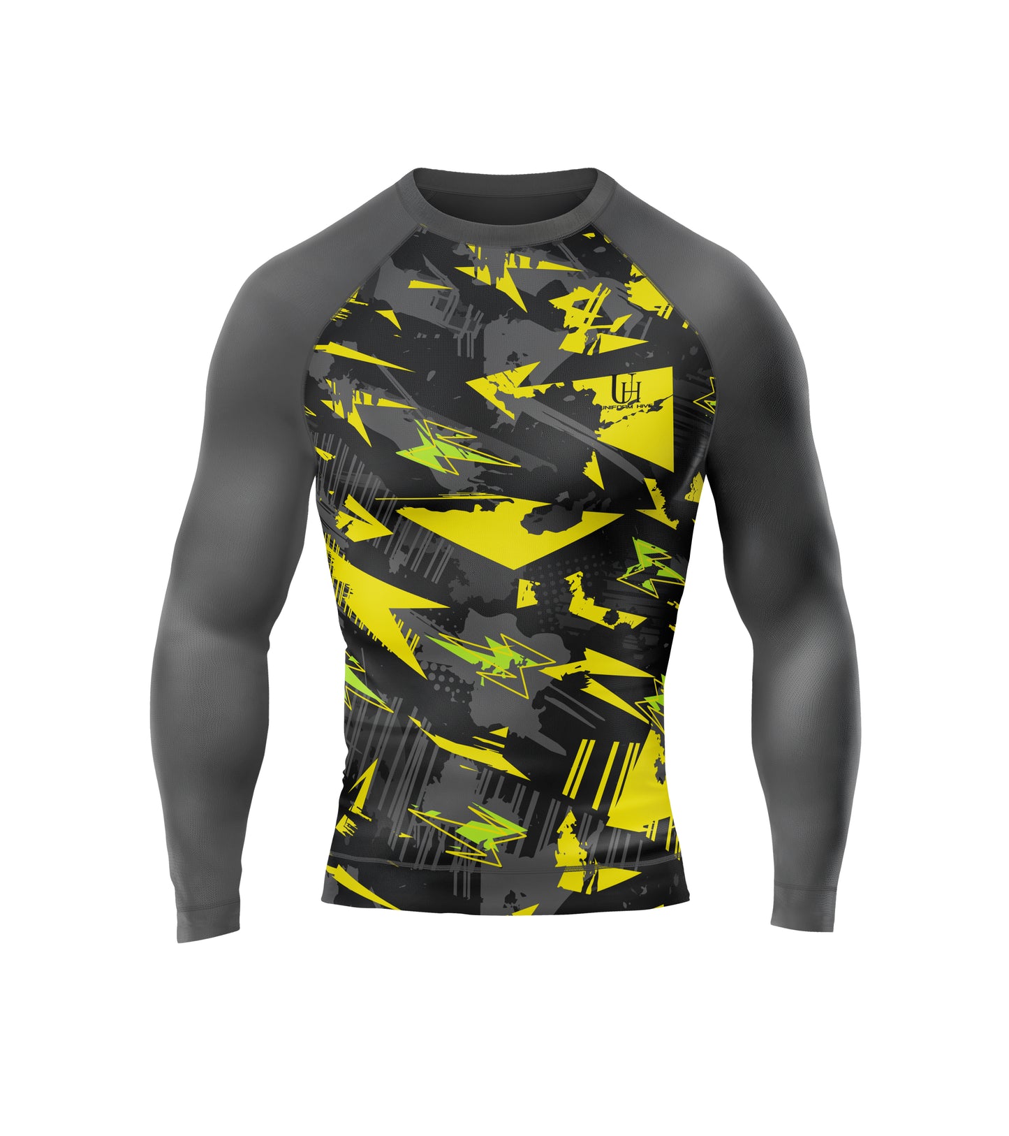 Men’s Compression T-Shirt – Tight Fit Gym Wear, Quick-Dry Performance Fabric, Athletic Training Base Layer | Uniform Hive™