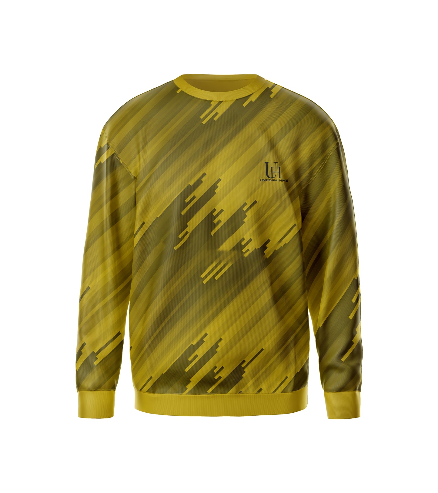 Men’s Sweatshirt – Soft Fleece Crewneck, Warm Athletic Pullover for Gym, Sports Training & Everyday Streetwear | Uniform Hive™