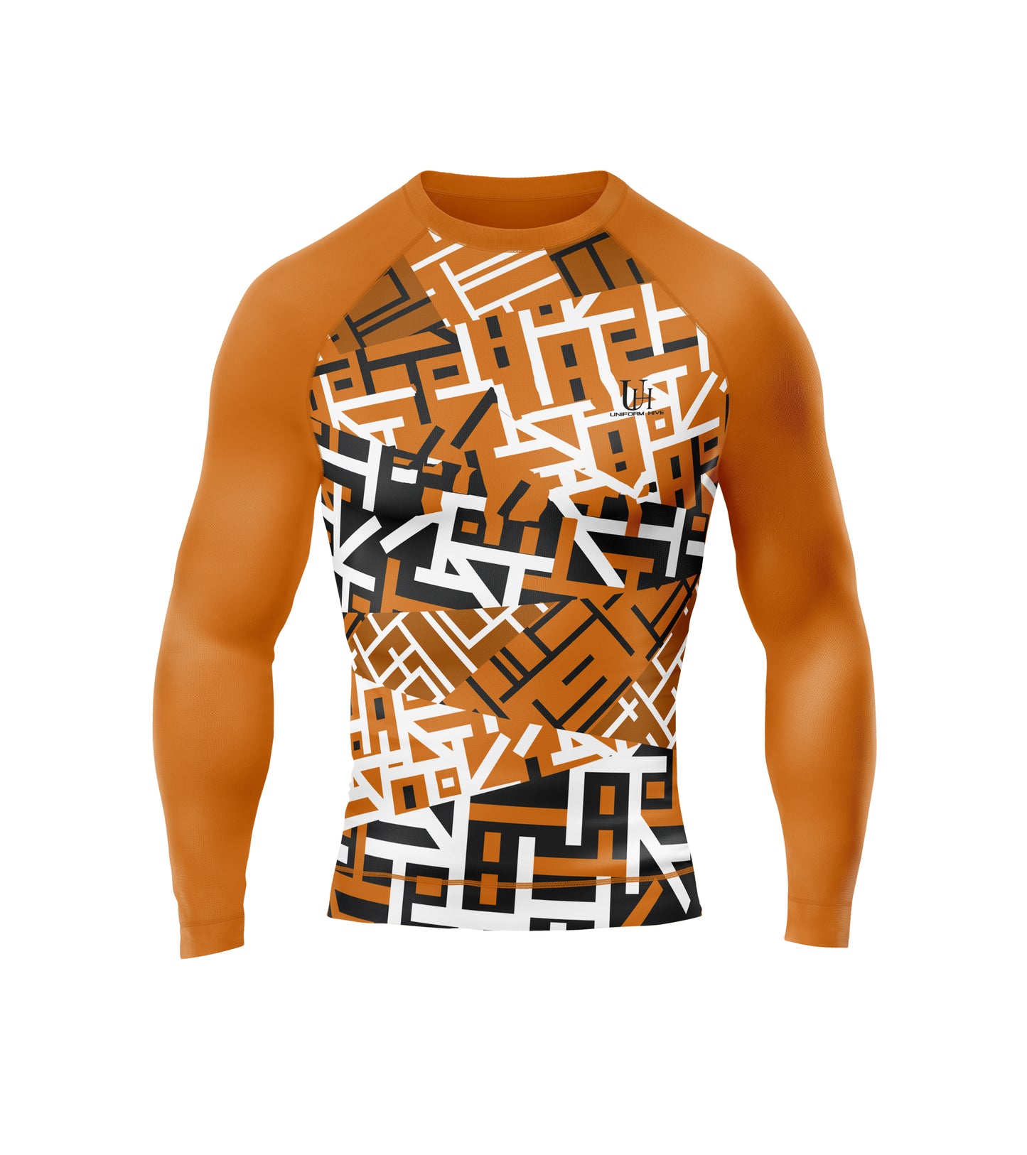 Men’s Compression T-Shirt – Performance Base Layer, Quick-Dry Athletic Fit, Muscle Recovery & Gym Training Top | Uniform Hive™
