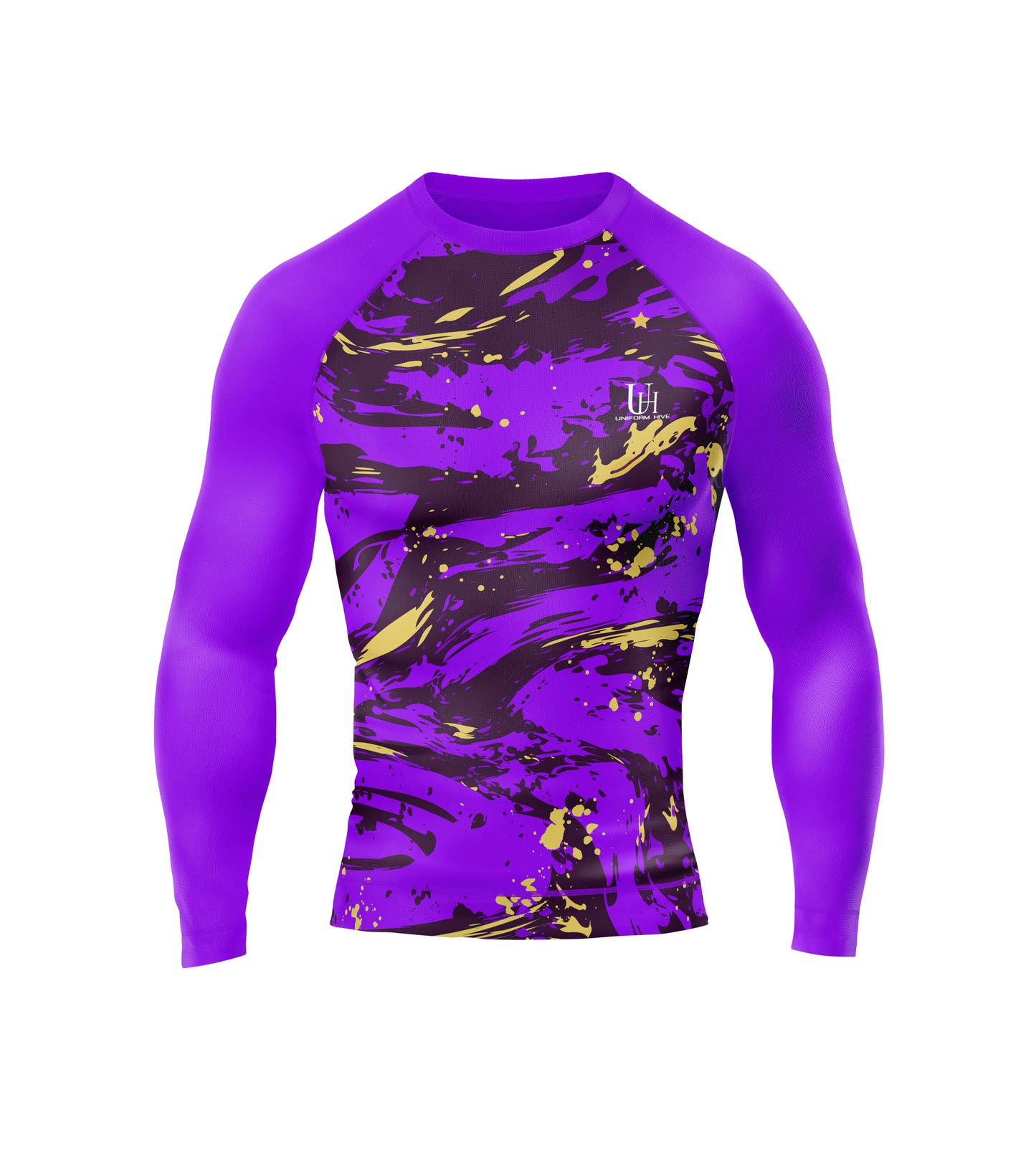 Men’s Compression T-Shirt – Pro Performance Fit, Breathable Quick-Dry Fabric, Muscle Recovery & Gym Training Base Layer | Uniform Hive™