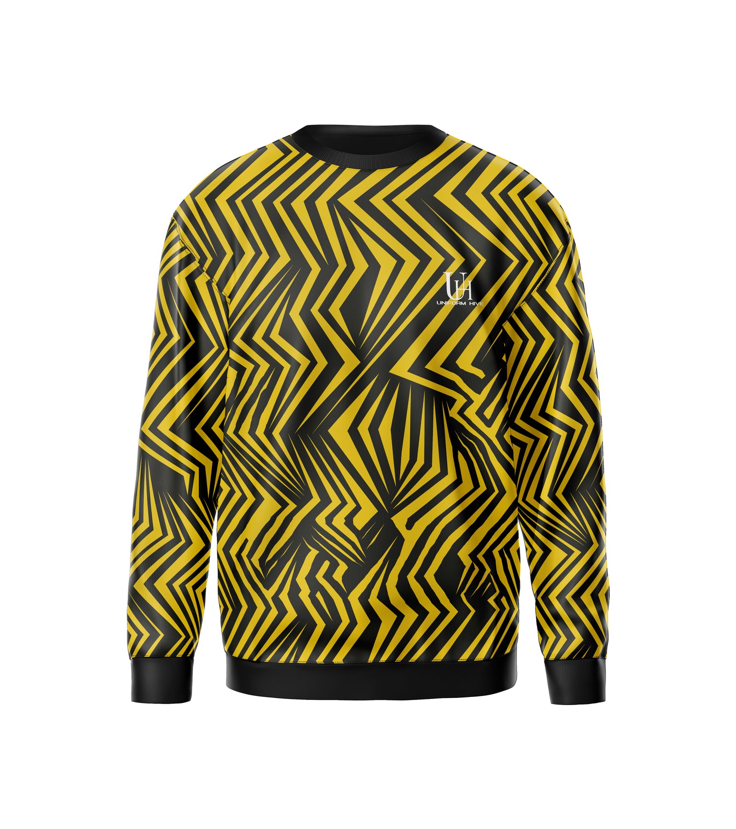 Men’s Sweatshirt – Soft Fleece Crewneck Pullover, Athletic Fit, Warm Casual Layer for Gym, Training & Everyday Wear | Uniform Hive™