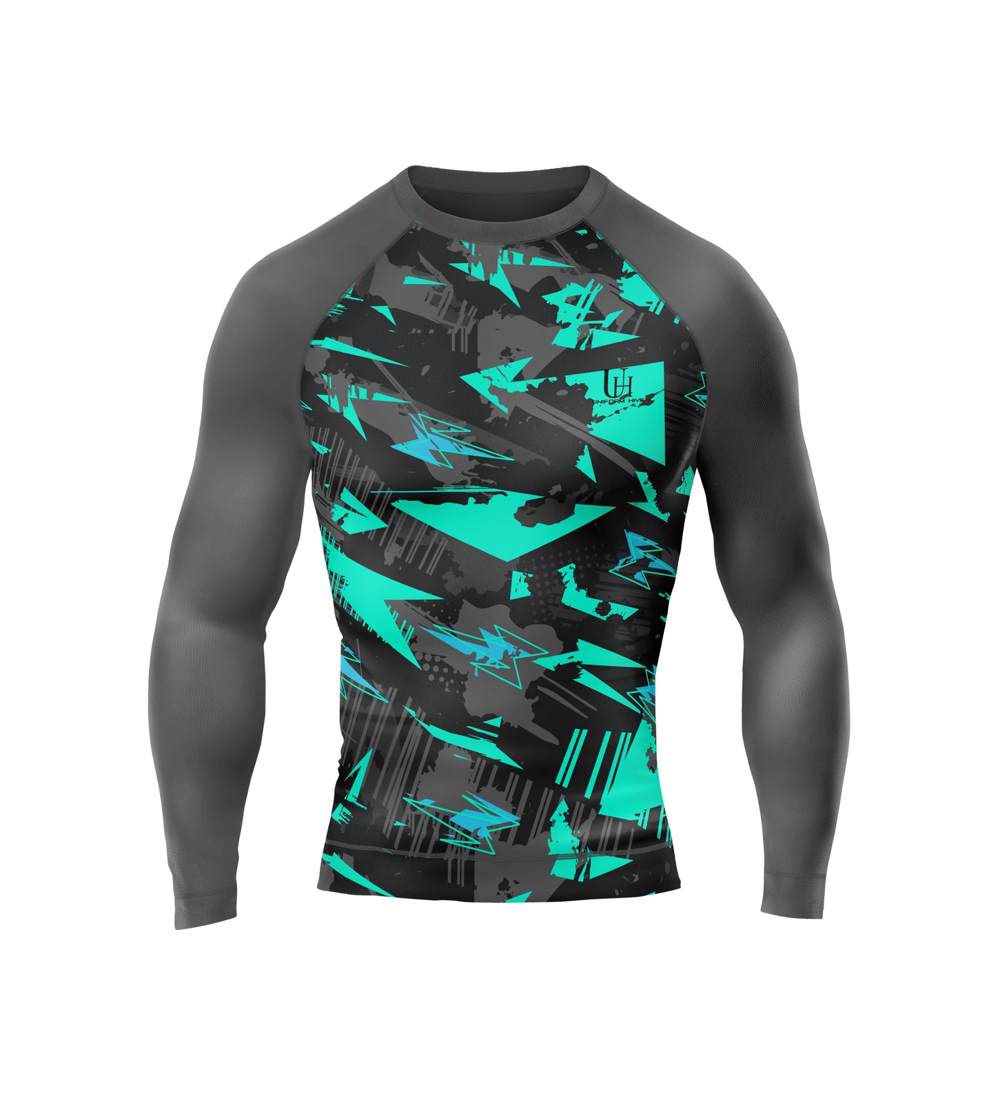 Men’s Compression T-Shirt – Tight Fit Gym Wear, Quick-Dry Performance Fabric, Athletic Training Base Layer | Uniform Hive™