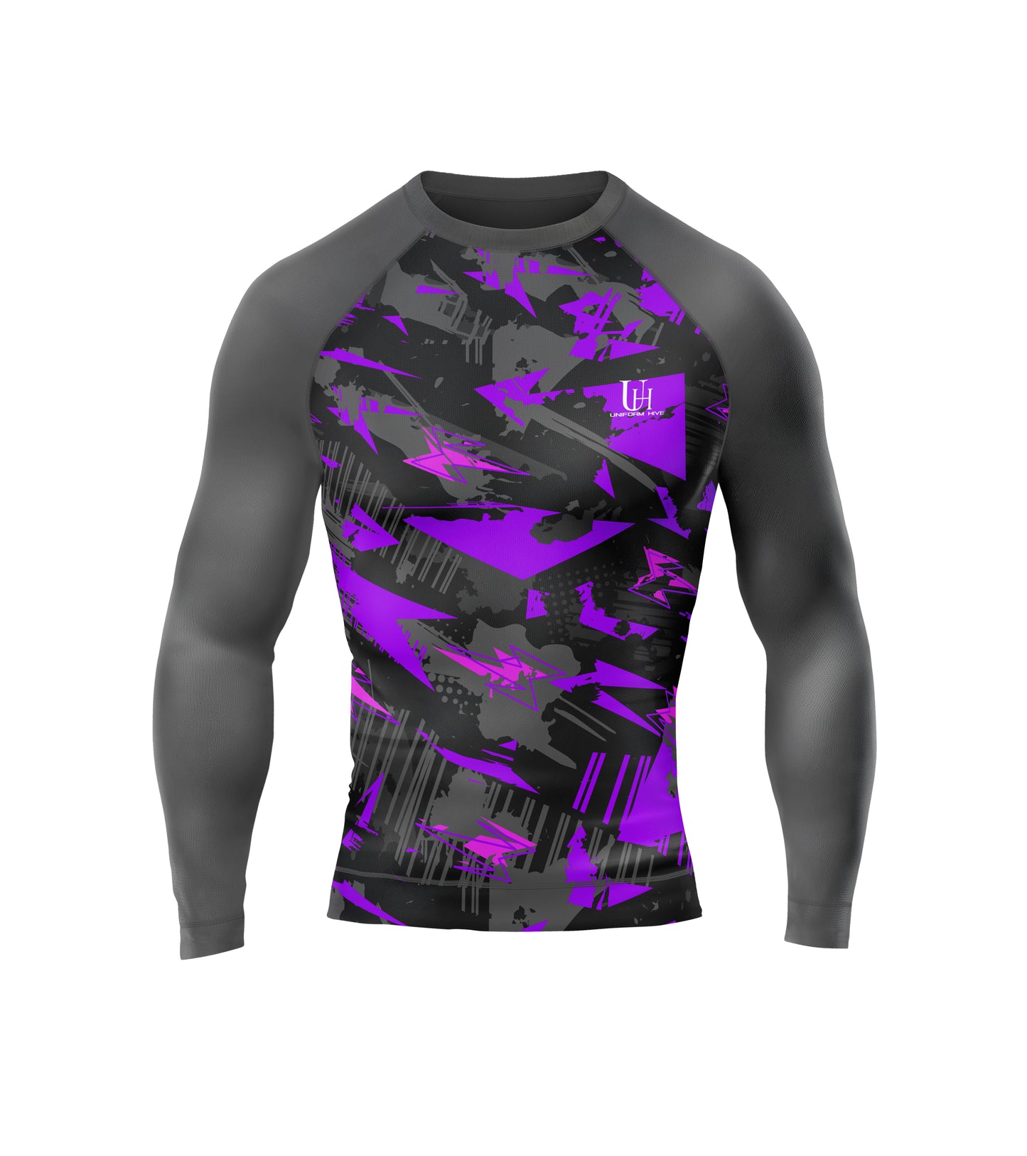 Men’s Compression T-Shirt – Tight Fit Gym Wear, Quick-Dry Performance Fabric, Athletic Training Base Layer | Uniform Hive™
