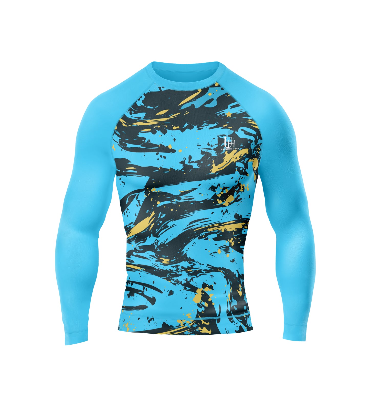 Men’s Compression T-Shirt – Pro Performance Fit, Breathable Quick-Dry Fabric, Muscle Recovery & Gym Training Base Layer | Uniform Hive™