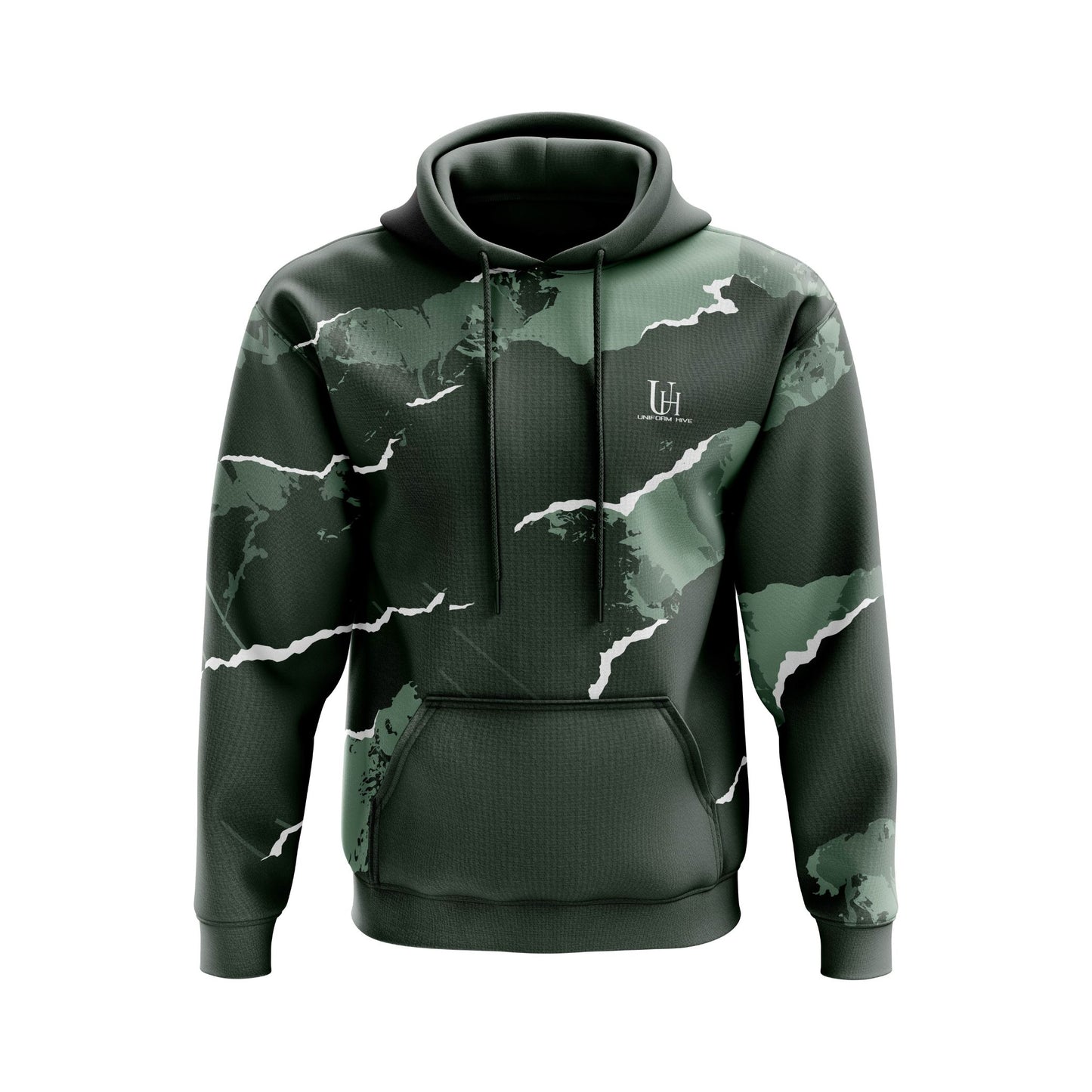 Men’s Hoodie – Premium Fleece Pullover, Athletic Fit, Soft Lined Interior, Streetwear & Training Wear | Uniform Hive™