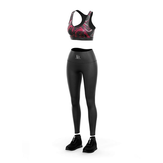 Women’s Leggy Bra Set – Soft Wireless Everyday Bra and Bikini Brief, Seamless Stretch Comfortable Underwear Set for Women | Uniform Hive™