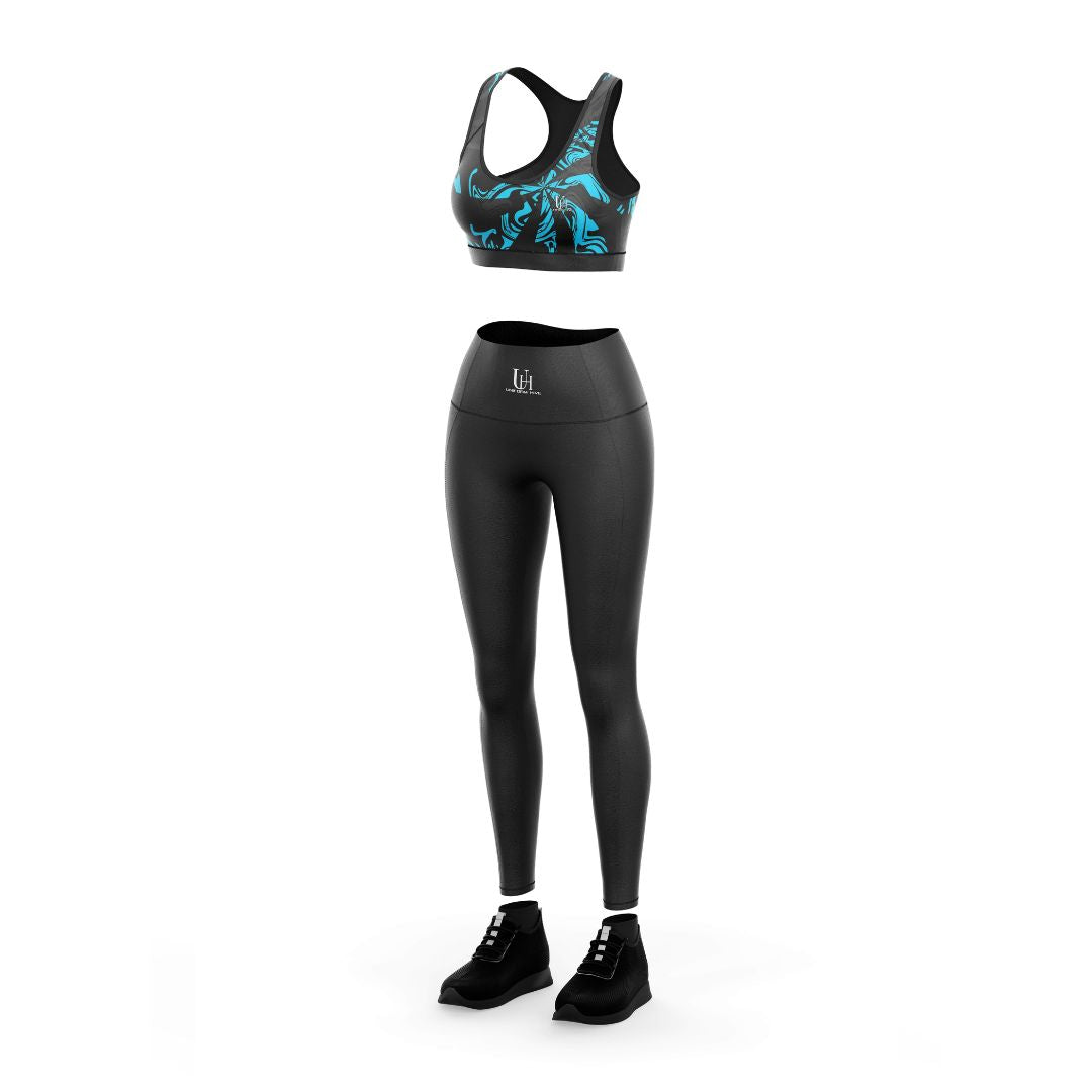 Women’s Leggy Bra Set – Smooth Wireless Bra and Bikini Panty, Soft Seamless Stretch Underwear Set for Everyday Comfort | Uniform Hive™