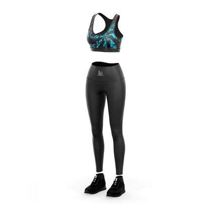 Women’s Leggy Bra Set – Smooth Wireless Bra and Bikini Panty, Soft Seamless Stretch Underwear Set for Everyday Comfort | Uniform Hive™