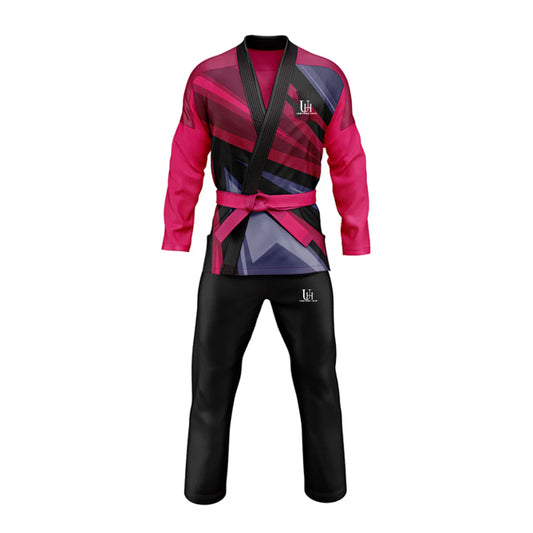 Lightweight Breathable Martial Art Uniform for Karate, Judo & Taekwondo