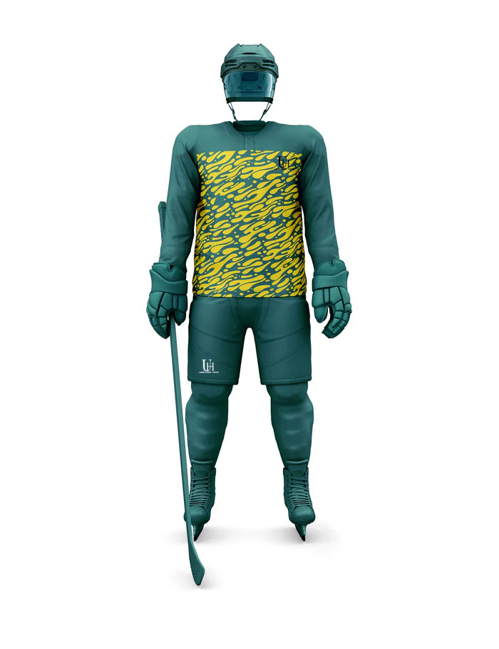 Professional Custom Ice Hockey Uniform with Premium Game-Ready Fit