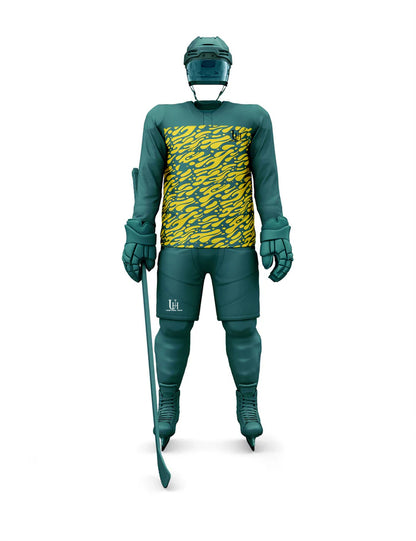 Professional Custom Ice Hockey Uniform with Premium Game-Ready Fit