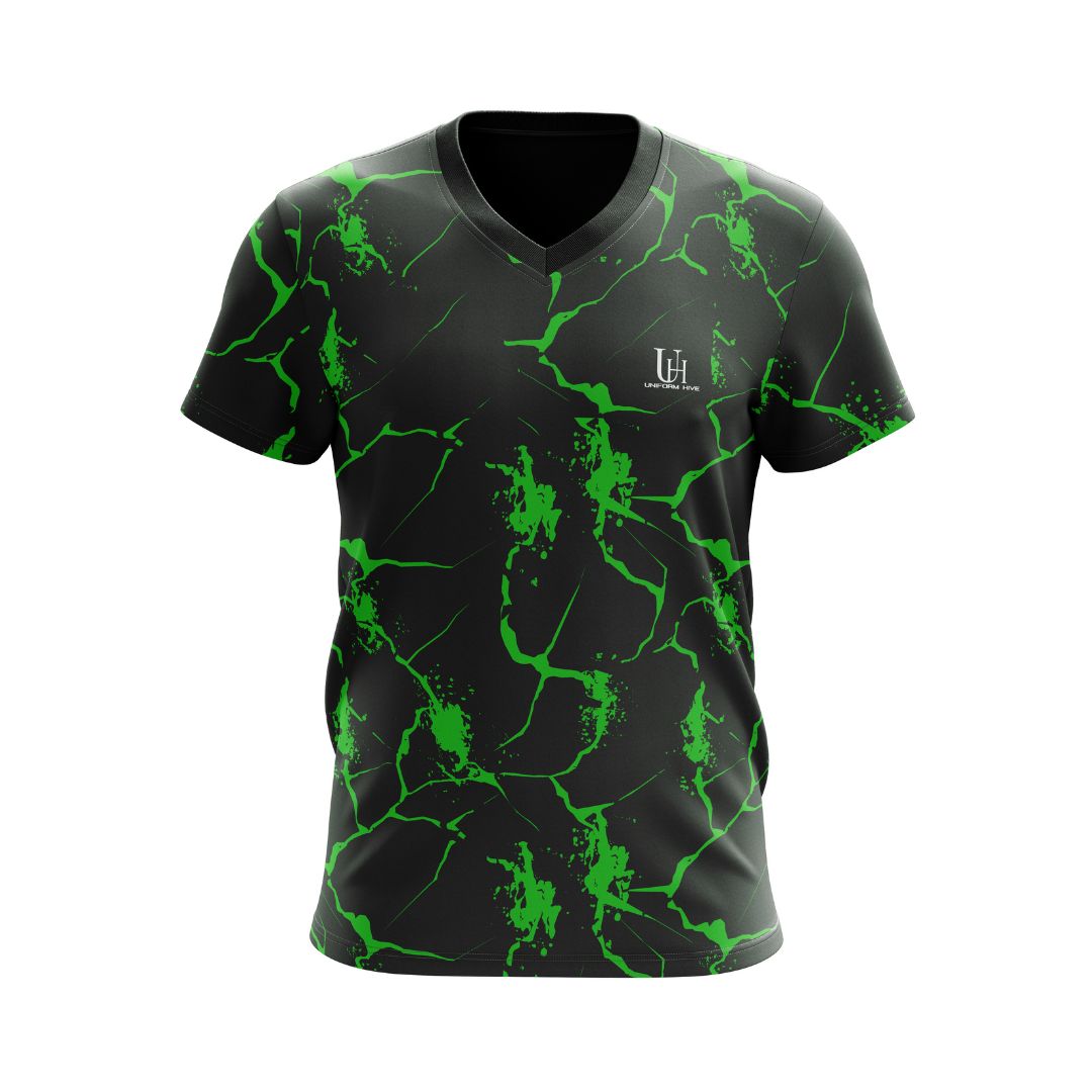 Men’s V-Neck T-Shirt – Classic Soft Cotton Slim Fit V-Neck Tee, Lightweight Breathable Casual Everyday Shirt for Layering & Comfort | Uniform Hive™