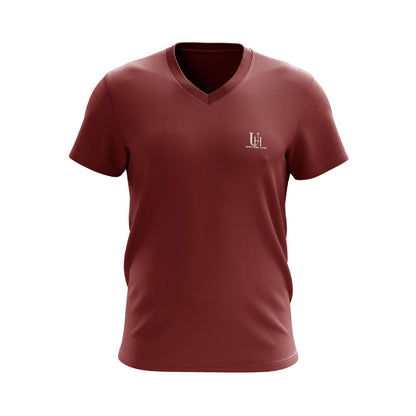Men’s V-Neck T-Shirt – Classic Slim Fit Soft Cotton Tee, Lightweight Breathable Casual V-Neck Shirt for Everyday Wear | Uniform Hive™