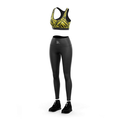 Women’s Leggy Bra Set – Smooth Wireless Bra & Comfy Bikini Brief, Soft Seamless Stretch Everyday Bra and Panty Set | Uniform Hive™