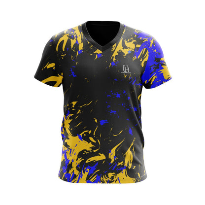 Men’s V-Neck T-Shirt – Premium Soft Cotton Slim Fit V-Neck Tee, Lightweight Breathable Casual Shirt for Everyday Style & Comfort | Uniform Hive™