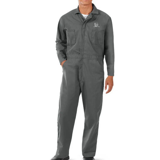 Premium Safety Coverall Uniform with Zipper Front for Industrial Workwear