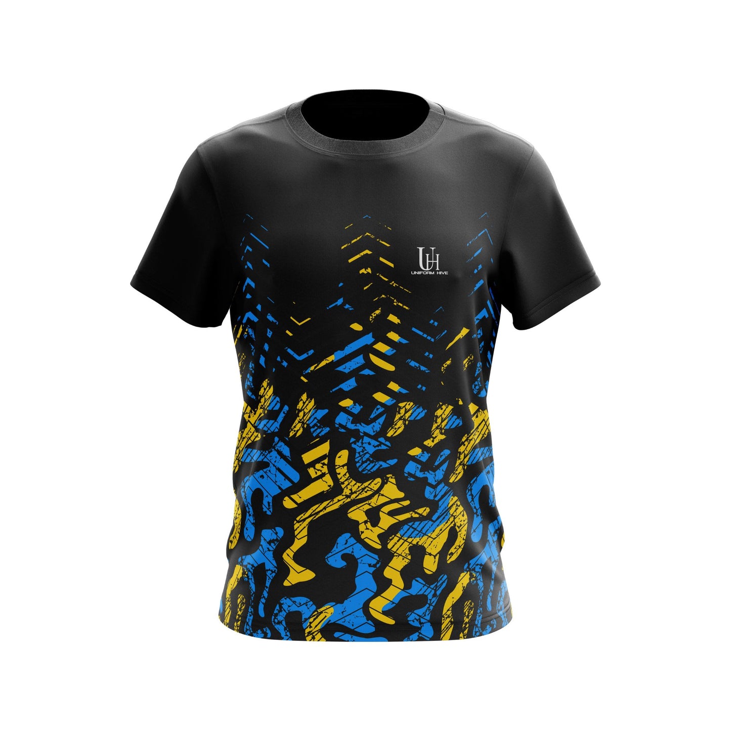 Men’s T-Shirt – Soft Stretch Athletic Tee, Moisture-Wicking Performance Top for Gym, Sports Training & Everyday Streetwear | Uniform Hive™