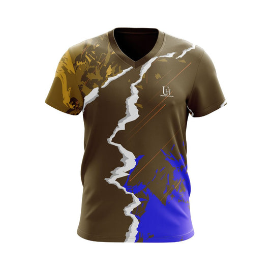 Men’s V-Neck T-Shirt – Classic Soft Cotton Slim Fit V-Neck Tee, Lightweight Breathable Casual Shirt for Daily Wear, Layering & Comfort | Uniform Hive™