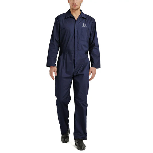 Heavy Duty Industrial Coverall Uniform – Durable Workwear for Men and Women