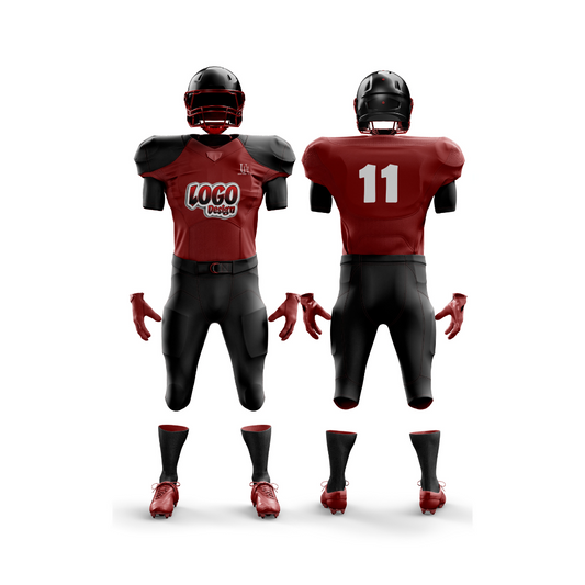 American Football Uniform – Custom Team Football Jersey and Pants, Pro-Quality Game Day Uniforms with Sublimation Printing, Durable & Breathable Sportswear | Uniform Hive