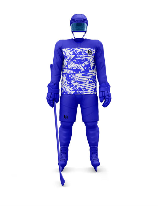 Pro-Grade Custom Ice Hockey Uniform with Breathable and Durable Fabric