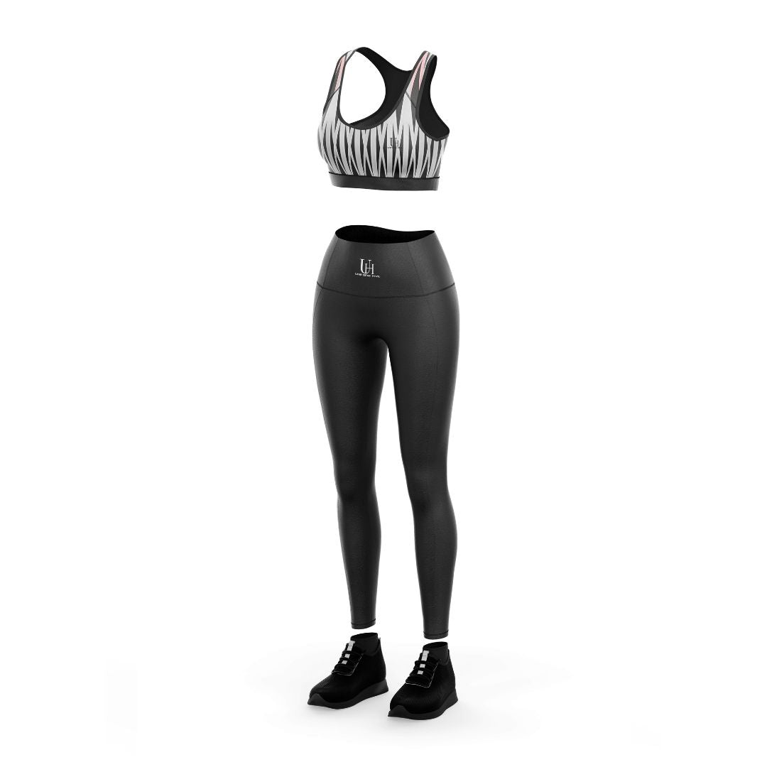 Women’s Leggy Bra Set – Soft Wireless Comfort Bra and Bikini Panty, Seamless Stretch Everyday Underwear Set for Women | Uniform Hive™