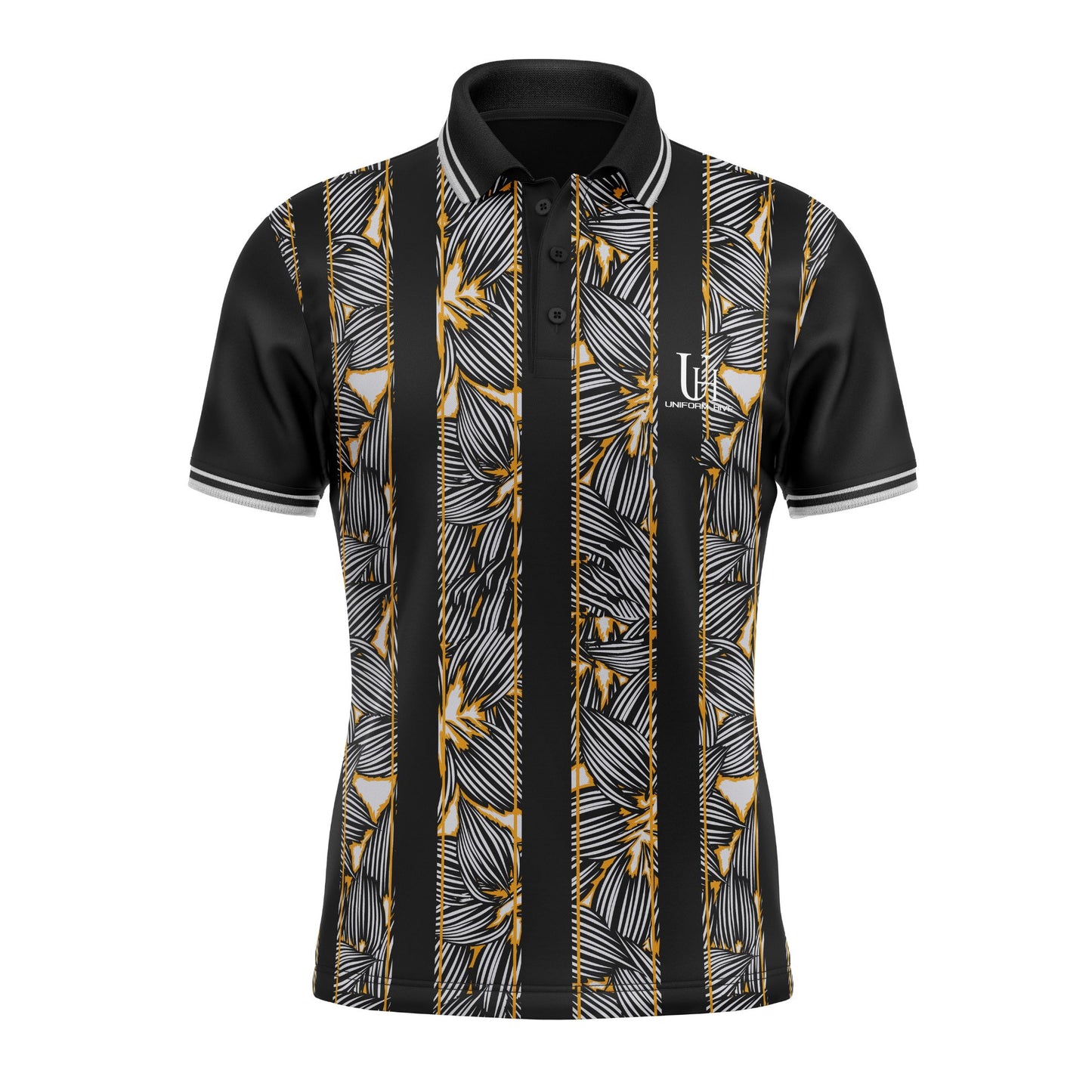 Men’s Polo Shirt – Classic Slim Fit Performance Polo, Breathable Quick-Dry Fabric for Golf, Office & Casual Everyday Wear | Uniform Hive™