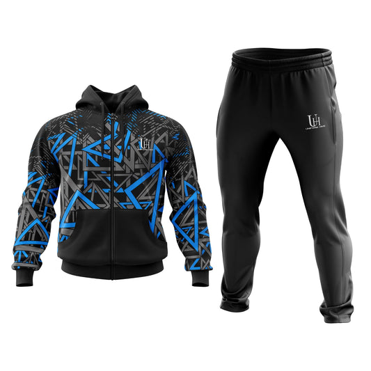 Men’s Tracksuit – Athletic Full-Zip Jacket & Jogger Set, Stretch Performance Fabric for Training, Gym & Casual Streetwear | Uniform Hive™
