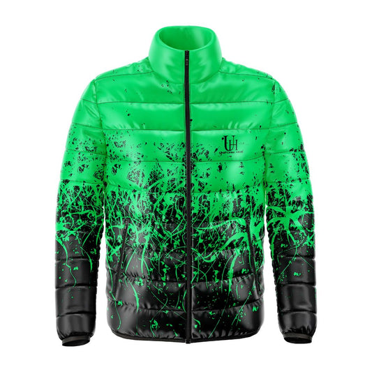 Men’s Puffer Jacket – Heavyweight Quilted Insulated Hooded Winter Coat, Water-Resistant Windproof Outerwear for Extreme Cold & Everyday Warmth | Uniform Hive™