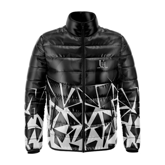 Men’s Puffer Jacket – Lightweight Insulated Hooded Quilted Coat, Water-Resistant Windproof Winter Outerwear for Cold Weather & Everyday Wear | Uniform Hive™