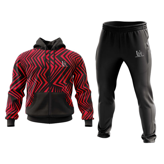 Men’s Tracksuit – Two-Piece Athletic Training Set, Breathable Full Zip Jacket & Jogger Pants for Gym, Running & Daily Activewear | Uniform Hive™