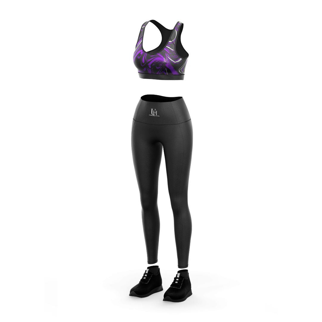 Women’s Leggy Bra Set – Soft Wireless Everyday Bra and Bikini Brief, Seamless Stretch Comfortable Underwear Set for Women | Uniform Hive™