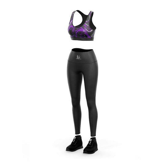Women’s Leggy Bra Set – Soft Wireless Everyday Bra and Bikini Brief, Seamless Stretch Comfortable Underwear Set for Women | Uniform Hive™