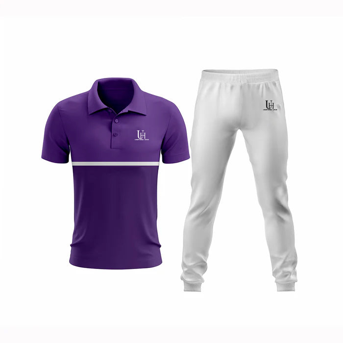 Custom Designed Cricket Uniform with Breathable Fabric and Team Personalization