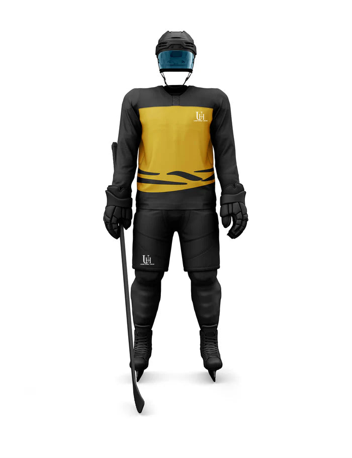 Custom Ice Hockey Uniform with Pro Fit and High-Performance Fabric